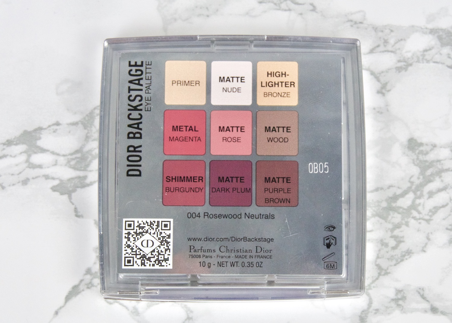 Dior Rosewood Neutrals Eye Palette