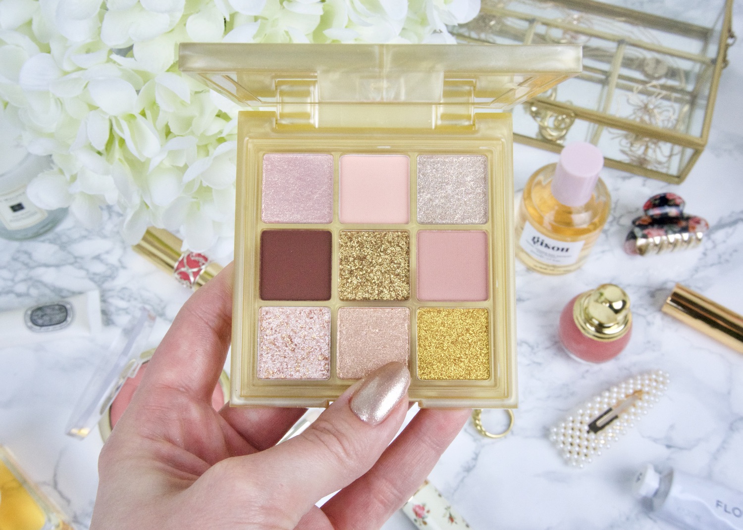 Huda Beauty Gold Obsessions productfoto palette open